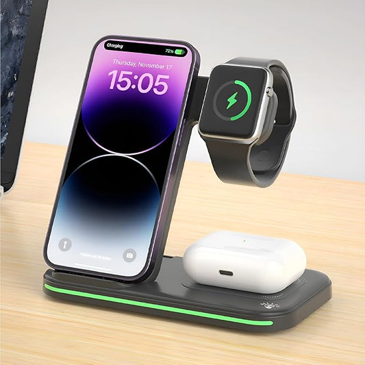 3 in 1 magnetic wireless charger