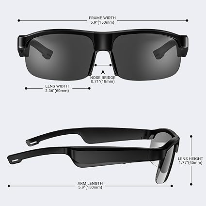 Smart Bluetooth-Enabled Sunglasses