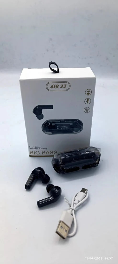 Crystal Wireless Earphones - Transparent Air 33