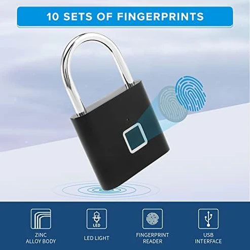 Fingerprint Security Padlock