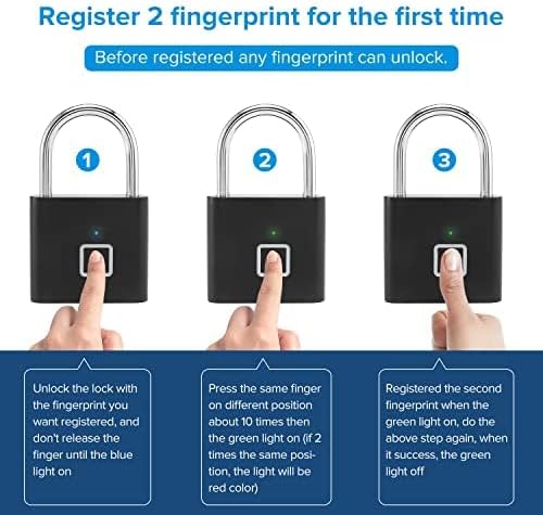 Fingerprint Security Padlock