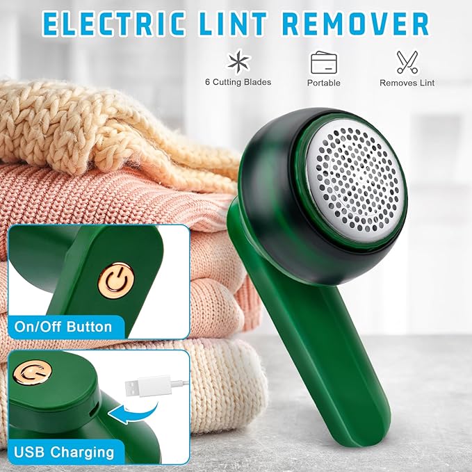 Rechargeable Fabric Lint Remover